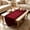 Red, variant on Velvet Satin Ruffle Table Runner with Fringe Trim, Elegant Dining Table Decor for Coffee Table, Wedding, Holiday Party Home Decoration