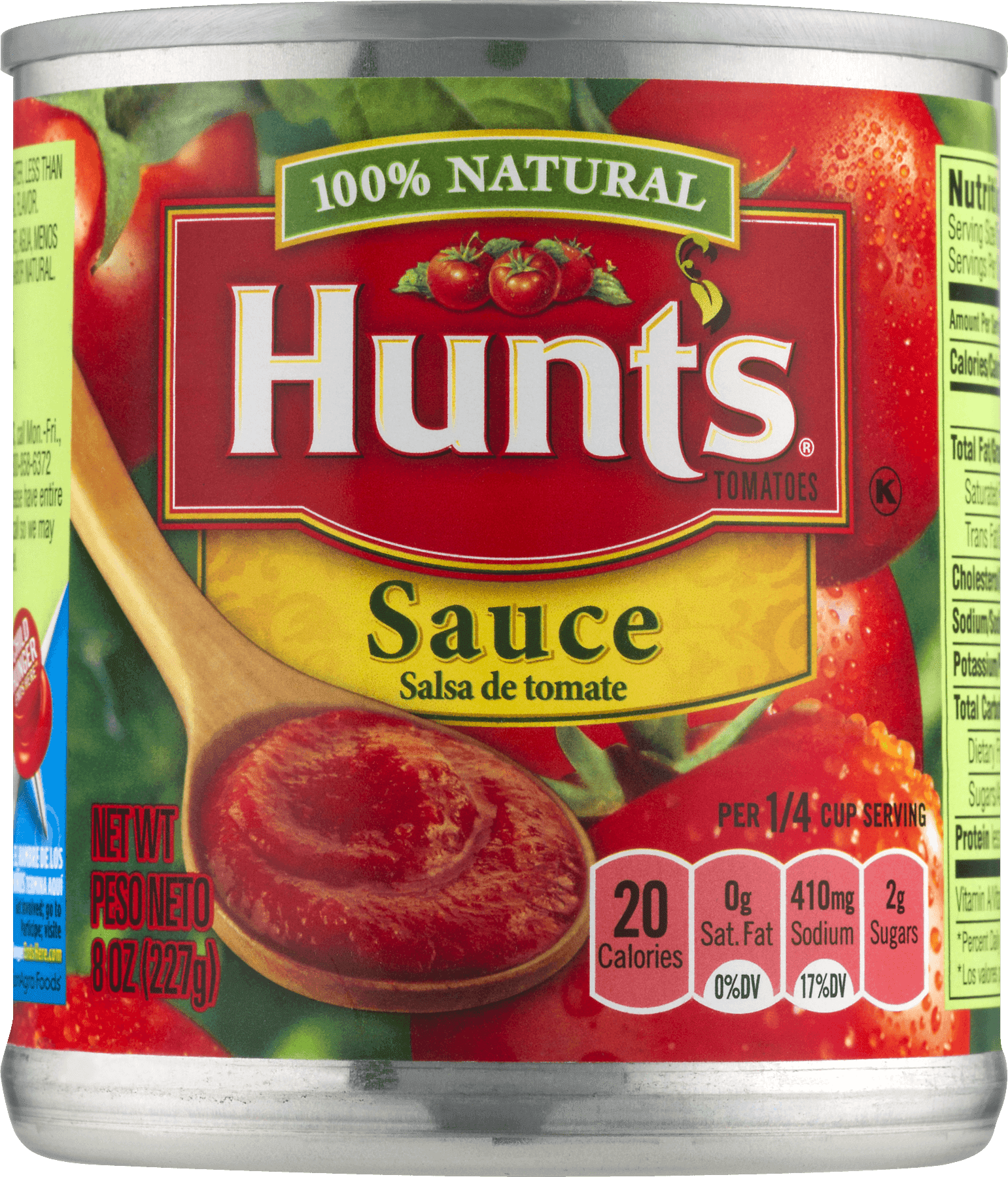 hunts tomato paste can sizes