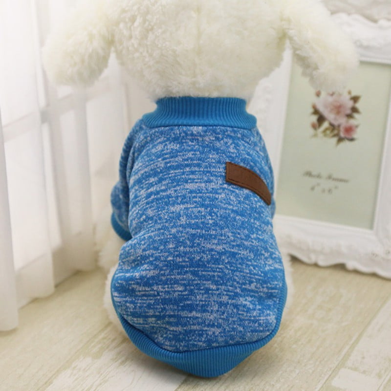 Pet Dog Coat Jacket Winter Warmer Clothes for Puppy Cat Sweater Knitted Clothing 