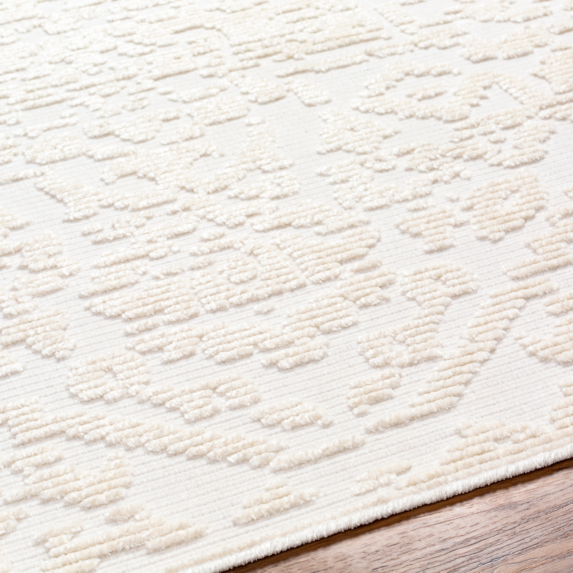 Artistic Weavers  Cream 8' x 10'  Machine Washable Rectangle Area Rug