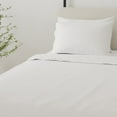 thumbnail image 4 of 4-Piece White Brushed Microfiber Full Hypoallergenic Sheet Set, 4 of 5