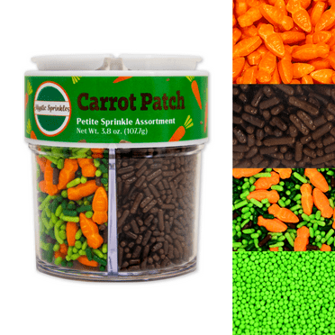 Mystic Sprinkles Carrot Patch Petite Sprinkle Assortment 3.8oz