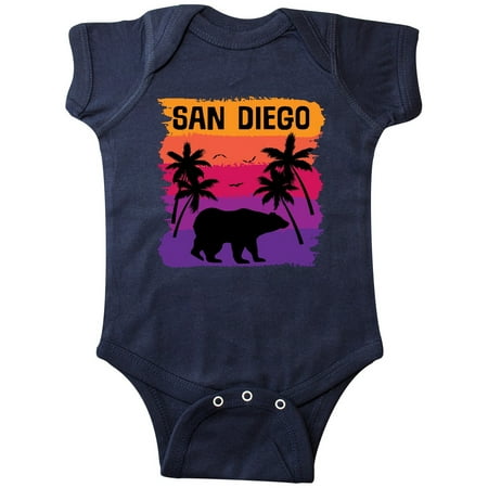 

Inktastic San Diego California Sunset Gift Baby Boy or Baby Girl Bodysuit