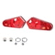 thumbnail image 2 of Carcasa De Luz Trasera 2411154 Carcasas De Luz Trasera ATV Lentes De Luz De Freno Trasera 2411153 Reemplazo Para Polaris Sportsman 400 450 500 550Red ANGGREK Otros, 2 of 8