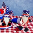 thumbnail image 4 of Utoimkio 4th of July Gnome Plush Doll Decoration Patriotic Gnomes Decoration for Memorial Independence Day,Handmade Swedish Tomte Gnomes Table Ornaments Gift for Home Office Decor, 4 of 4