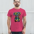 thumbnail image 3 of Tee Hunt Unconditional Loyalty T-Shirt Adopt a Dog Dean Russo Pets Men's Tee, Hot Pink, 3X-Large, 3 of 5