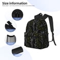 thumbnail image 5 of Fotbe Lilies Flowers Lightweight Casual Laptop Backpack for Men and Women, Daily use Waterproof backpack, Backpack for College, 5 of 8