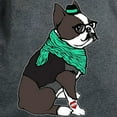 thumbnail image 3 of CafePress - Hipster Boston Terrier Women's Classic T Shirt - Women's Traditional Fit Dark T-Shirt, 3 of 4