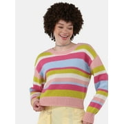 No Boundaries Fashion Sweater, Midweight, Women's, Sizes XXS-XXL