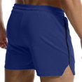 thumbnail image 6 of JoveMarine Men's Quick Dry Mesh Training Pants Breathable Running Shorts for Fitness and Sports Thin Casual Summer Pants Royal Blue S, 6 of 6