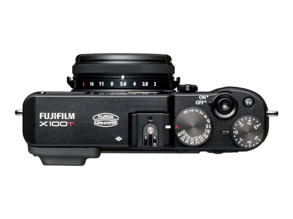 Fujifilm X Series X100T - Digital camera - compact - 16.3 MP - APS-C - 1080p - Fujinon - Wi-Fi - black - image 2 of 3