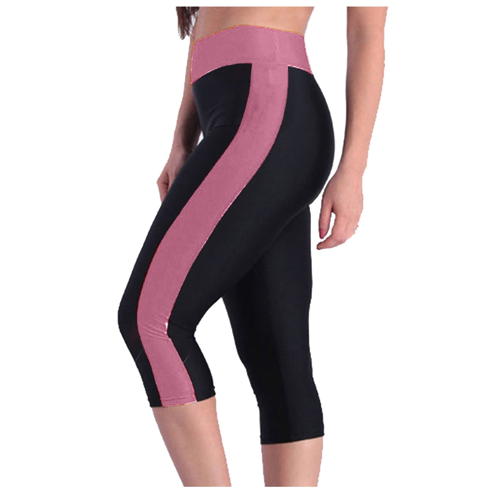 leggings with pockets for women pink : Fengbay Capri Leggings for  Women,Yoga Capris with Pock