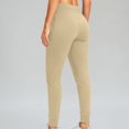 thumbnail image 4 of HAiming Women's Fleece Lined Leggings High Waisted Thermal Joggers Sweatpants Winter Casual Workout Yoga Trousers, 4 of 9