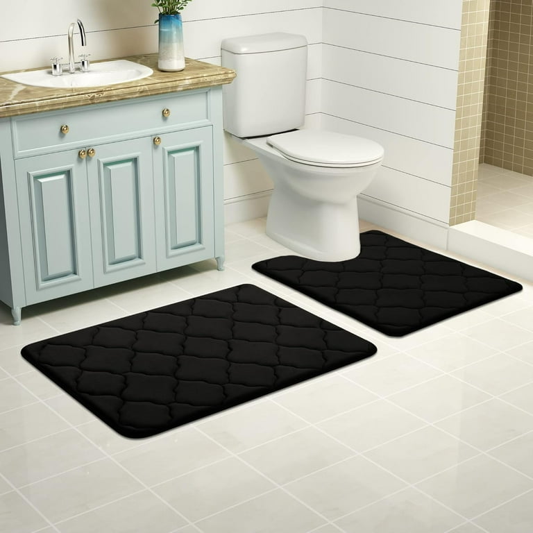 Smiry U-Shaped Memory Foam Bathroom Rug photo 8