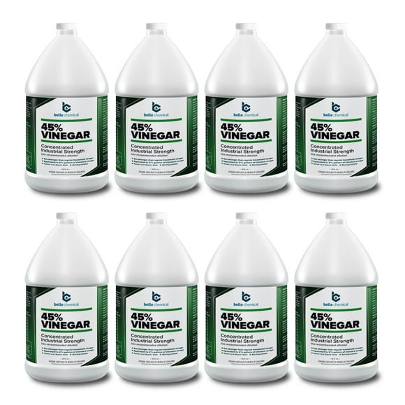 45% Pure Vinegar - Concentrated Industrial Grade (8-Gallons)