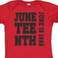 thumbnail image 4 of Inktastic Juneteenth June 19, 1865 Boys or Girls Baby Bodysuit, 4 of 5