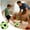 Black, variant on Silent Football Quiet Cloth Soccer Ball With Soft Sound-Absorbing Design For Indoor Dribbling Practice(Black-21Cm)