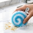 thumbnail image 6 of Hehon Multi-Purpose Bathroom Scrub Brush Ergonomic Handheld Cleaner For Bathtub Tile Sink Faucet Daily Household Cleaning A, 6 of 9