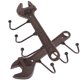 thumbnail image 5 of BESTYASH 2Ud De Pared Retro De Metal Negro Con Múltiples Para Colgar Ropa Y Llaves, 5 of 8