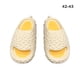 thumbnail image 2 of Jumpingount Bonitas pantuflas Durian para mujer, zapatillas de casa suaves de fondo grueso, sandalias de playa de moda para mujer, toboganes Calzado Durián Blanco 42-43, 2 of 6