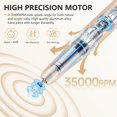 thumbnail image 4 of Taladro de uñas Kredioo Professional Electric 35000 RPM con 11 brocas, 4 of 7