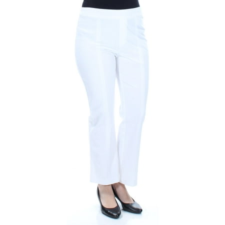 White Womens Pants - INC Womens White Boot Cut Pants Size: 29 Waist