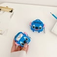 thumbnail image 5 of Divertida funda para mochila Airpods con bonito patrón de piel de dibujos animados, diseño de bolsa de hombro de silicona 3D, fundas protectoras de carga compatibles con Airpods 1 y 2 auriculares brillar Electrónica, 5 of 5