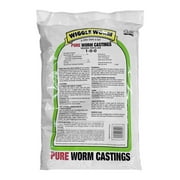 Wiggle Worm 100% Pure Organic Worm Castings - Organic Fertilizer for Houseplants, Vegetables, and More, 30-Pounds (2 Pack)