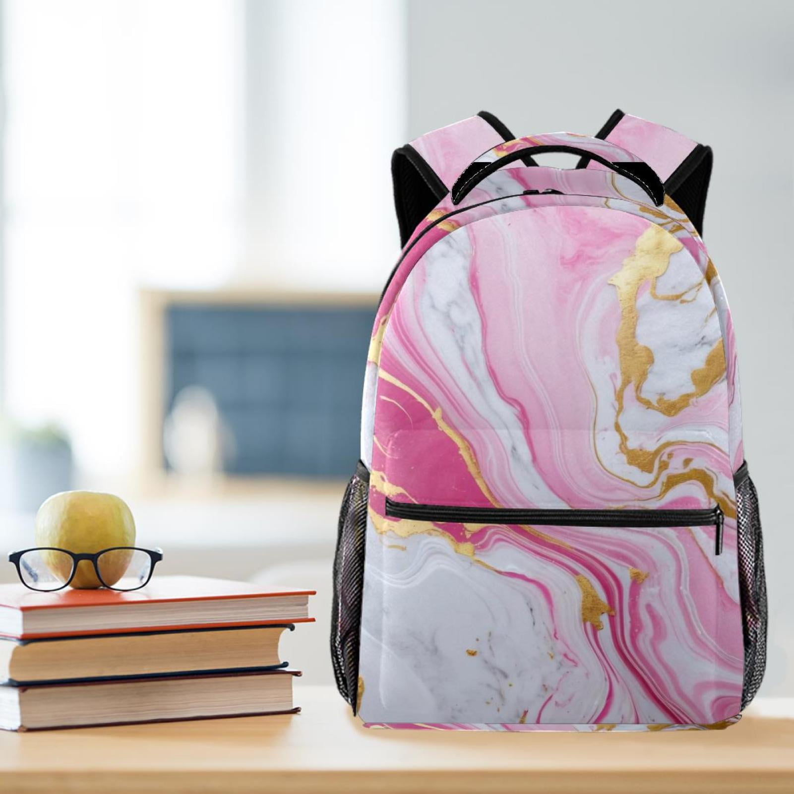 Marble backpack for school hot sale