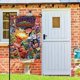 thumbnail image 2 of Los Niños de la Basura-bandera de jardín temática. Regalo perfecto para fans, amigos y familiares, ideal para actividades al aire libre y decoración de fiestas.28CM*45CM, 2 of 5