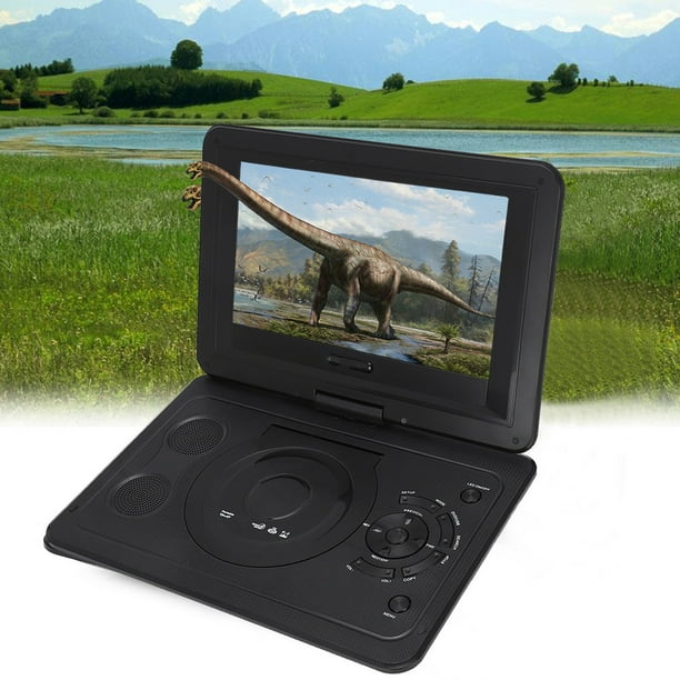 Fyydes 13.9inch HD TV Portable Lecteur DVD 800 * 480 Résolution 16:9 Écran LCD, Lecteur de Télévision, Récepteur Radio FM