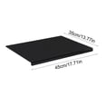 thumbnail image 3 of Black Acrylic Cutting Board with Lip, Size 17.7X13.7 Inch, No-Scratches, Kitchen, Cutting Board for, 3 of 5