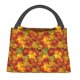 thumbnail image 1 of Fotbe Vintage maple leaf autumn Bolsa Térmica Portátil con Estampado, Bolsa de Entrega de Alimentos Aislada, Bolsa Reutilizable de Gran Capacidad para Comidas y Supermercado, 1 of 6