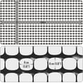 thumbnail image 5 of Fencer Wire 4 ft. x 100 ft. Outdoor Snow Fence, Plastic Safety Mesh, Temporary Garden Netting for Poultry, Rabbits, Chicken & Dogs, Opening Mesh Size 1.6" x 1.6" (Black), 5 of 9