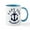 White/Blue Inside, variant on CafePress - Cape Cod Mugs - 11 oz Ceramic Mug - Novelty Coffee Tea Cup
