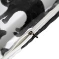 thumbnail image 4 of HAHDAXIA Black Cat Repeat Pattern Bedding Solid Comforter Set for All Seasons,3 Pieces(1 Comforter+2 Pillowcases),Soft Microfiber Bedding Set King(90"x90"), 4 of 7