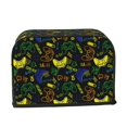 thumbnail image 2 of Vsdgher Game Play 2 Slice Toaster Cover, Appliance Covers Toaster Cover Fits for Most Standard 2 slice Toasters, 2 of 7