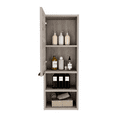 thumbnail image 6 of DUOSONG Medicine Cabinet Hazelton, Open And Interior Shelves, Light Gray Finish Light Gray Particle Board Bath & Faucets Bathroom Storage, 6 of 9