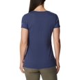 thumbnail image 2 of Columbia Women's Daisy Days Short Sleeve Graphic Tee, Nocturnal/Bearly Polarized, X-Large, 2 of 9