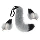 thumbnail image 1 of Sonducket 3Pcs Cat Ear Tail Leather Costume Halloween Kits Choker Lolita Cosplay Disfraces de disfraces Gris cola de oreja de bestia, 1 of 1
