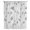 White, Black, Gray, variant on Gray Branches Leaves Sheer Curtains 45 Inches Long for Bedroom, Country Rustic Stems Botanical Light Filtering Privacy Drapes, Breathable Semi Sheer Short Window Treatment for Kitchen Cafe Bathroom