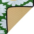 thumbnail image 6 of SKYSONIC 39x20 Inch Area Rug Floral Daisy Pattern Door Mat Washable Non-Slip Throw Floor Carpet, 6 of 7