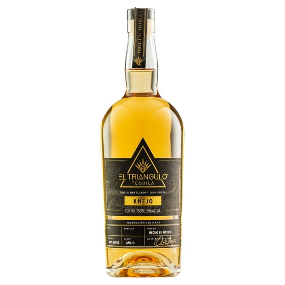 Tequila El Triangulo Añejo 750 Ml El Triangulo Tequila Añejo