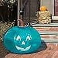 thumbnail image 3 of Teal Pumpkin Giant 35" Pumpkin Inflatable - XL Blow Up Indoor/Outdoor Jack O' Lantern Decor - Official Teal Pumpkin Project Gear - Outdoor Decoration, 3 of 3