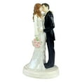 thumbnail image 2 of Resion Bride Groom Couple Wedding Cake Topper, by SM SunniMix, 2 of 6