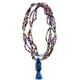 thumbnail image 1 of Collar Rosario Santa Muerte Azul Ritualizado Justicia, 1 of 3