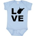 thumbnail image 3 of Inktastic Love West Virginia Boys or Girls Baby Bodysuit, 3 of 5
