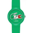 thumbnail image 1 of Lacoste Men's 2020074 Unisex Goa Go Green Dial Green Silicone Strap Watch, 1 of 3