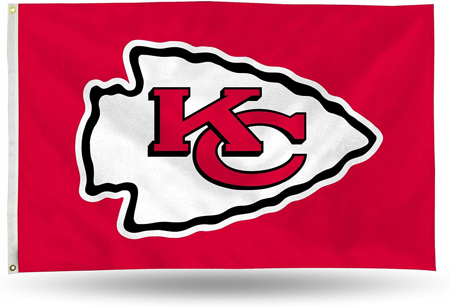 Kansas City Chiefs Patch Button Circle Logo Flag Large 3x5 Banner