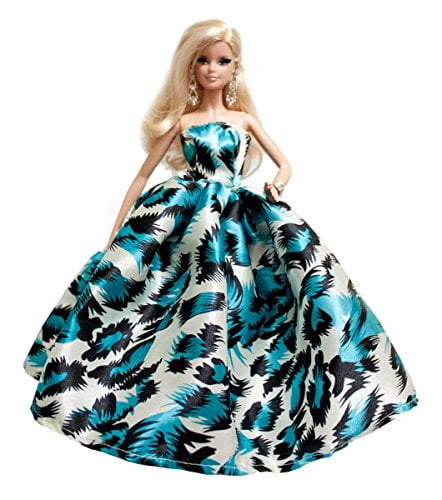 blue barbie doll